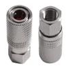 HMKUGO Paintball PCP 1/8 NPT Female Thread Stainless Steel Coupler HPA CO2 Air Tank Refill Connector Quick Disconnect Quick Release Adapter Fitting view 2