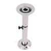 GMSLuu Adjustable Table Pedestal Stand, 22-28 Inch Detachable Table Base Stand for Caravan Motorhome RV Marine Boat Yacht Workroom Silver view 4