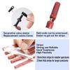Aracey Tubeless Bike Tire Repair Kit  Fixes Mountain Bike and Road Bicycle Tire Punctures  Includes Tire Repair Fork Reamer, 30 Tire Plug Strips. Tubeless Bike Tire Repair Kit (Black) view 3