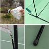 Portable Badminton Net with Stand, Folding Volleyball Tennis Badminton Sports Nets with Carry Bag for Beach/Indoor Court, Backyard, Outdoor,5m view 3