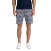 Haggar Cruise Hybrid Leaves Print Short Grey view 1