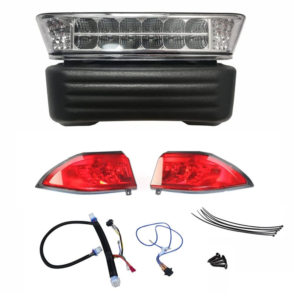 BestAccess Club Car Precedent LED Dulex Light Kit Fits 2004-2008.5 Club Car Precedent Golf carts