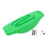 PHASFBJ Board Exercise for Fitness with Roller Board Balancing for Surf, Ski, Snowboard and Skateboarding, Kids Rocking Seesaw Plastic Balance Board with 3 Balls,Green,2 view 1