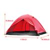 Vilemoon Camping Tent Waterproof, 5~6 Person, Easy Set Up Double Layers Family Dome Tent for Outdoor Camp Hiking Hunting Portable (Red) view 2