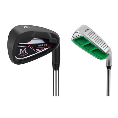 MAZEL WMX1 Golf 6 Iron & Green Golf Chipper 45,Bundle of 2