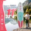 FunWater Inflatable Stand Up Paddle Board 10'6"/11"/11'6" Paddle Board for Adults & Youth, Paddleboards Inflatable with Premium SUP Accessories, Wide Stable, Non-Slip Comfort Deck (White/Blue/Pink) view 2