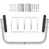 VEVOR Boat Trailer Guide-ons, 46", One Pair Aluminum Trailer Guide ons, Rust-Resistant Trailer Guides with Adjustable Width, Mounting Parts Included, for Ski Boat, Fishing Boat or Sailboat Trailer view 1