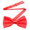 Medsuo Adjustable Bowtie, Men BowtiePre-Tied Bow Tie for Parties (Red) view 1