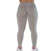 AUROLA Seamless Scrunch Legging Women Yoga Pants 7/8 Tummy Control Workout Running for Fitness Sport Active Legging-25''M,Silver Sconce view 2