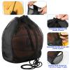 Cosmos Basketball Bag Basketball Backpack - Single Ball Mesh Storage Crossbody Sling Sackpack for Volleyball Soccer Rugby Football Equipment, Sport Bag Organizer for Gym Pool Beach & Travel Essentials view 3