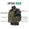 EMERSONGEAR Quick Release Airsoft Tac Vest with Magazine Pouches,Lightweight view 2