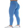 AUROLA Seamless Scrunch Legging Women Yoga Pants 7/8 Tummy Control Workout Running for Fitness Sport Active Legging-25''M,Lavender Lustre view 1