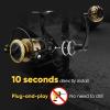 GOMEXUS Power Handle for Battle II/III 1000-4000 Spinning Fishing Reel Replacement Handle view 3