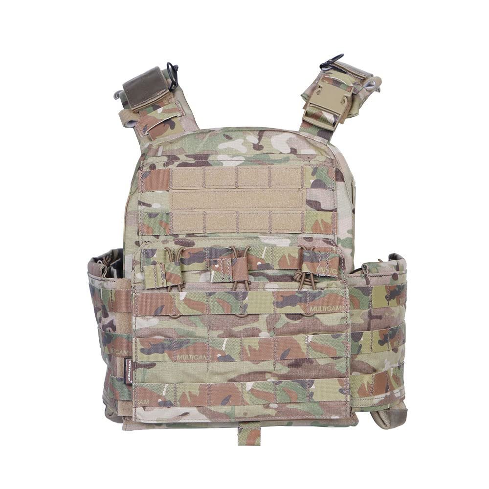 EMERSONGEAR Quick Release Airsoft Tac Vest with Magazine Pouches,Lightweight