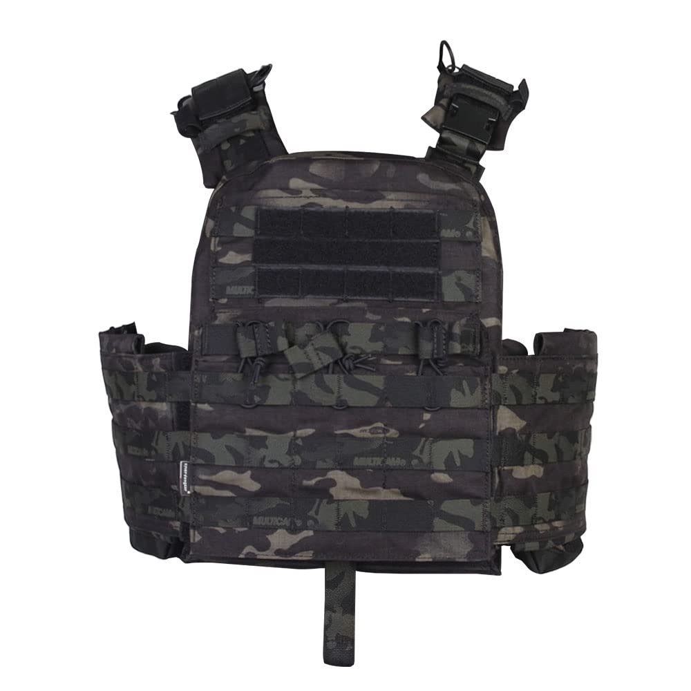 emersongear Quick Release Airsoft Tac Vest with Magazine Pouches,Lightweight