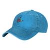 ASL I Love You Sign Language Unisex Adult Baseball Hat Sports Outdoor Cowboy Cap for Men and Women Snapback Blue view 1
