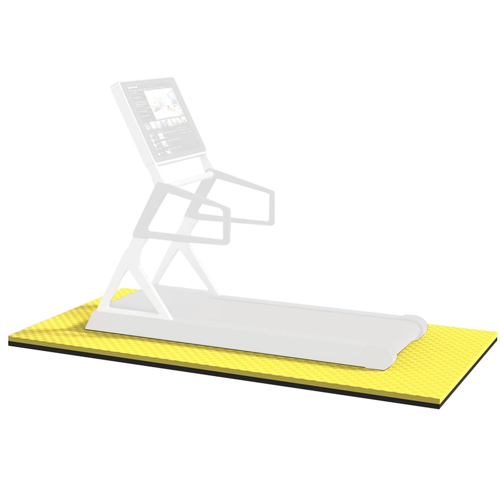 V3VOGUE Exercise Equipment Mat, High Density EVA Waterproof Mat for Treadmills, Noise Insulation, Heavy Duty Floor Protection Mats for Treadmill, Stationary Bike, Elliptical, Gym Equipment