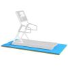 V3VOGUE Exercise Equipment Mat, High Density EVA Waterproof Mat for Treadmills, Noise Insulation, Heavy Duty Floor Protection Mats for Treadmill, Stationary Bike, Elliptical, Gym Equipment view 1