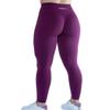 AUROLA Seamless Scrunch Legging Women Yoga Pants 7/8 Tummy Control Workout Running for Fitness Sport Active Legging-25''M,Magenta view 4