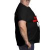 Custom Mens 100% Cotton Hipster Hip Hop Crewneck T-Shirt, Best for Husband,Black,6X-Large view 4