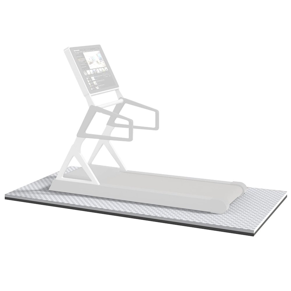 V3VOGUE Exercise Equipment Mat, High Density EVA Waterproof Mat for Treadmills, Noise Insulation, Heavy Duty Floor Protection Mats for Treadmill, Stationary Bike, Elliptical, Gym Equipment