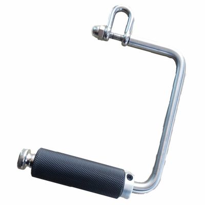 WEBUP L-Pull Down Handle Exercise Resistance Grips Single Bar Pull-Down Fitness Accessories Arm and Wrist Training Cable Machine Attachments (Size : 4cm)