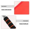 4PCS Referee Flags, Red Hand Signal Flags with Stainless Steel Pole, 17.71 X 14.17 Inches, for Match Use view 4