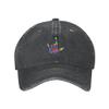 ASL I Love You Sign Language Unisex Adult Baseball Hat Sports Outdoor Cowboy Cap for Men and Women Snapback Black view 2