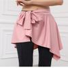 Skirt Yoga Skirt Butterfiy Shorts for Women's Athletic Sport Cover Up Wrap Short Skirt,Pink,One Size view 2