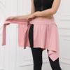 Skirt Yoga Skirt Butterfiy Shorts for Women's Athletic Sport Cover Up Wrap Short Skirt,Pink,One Size view 3