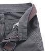 Maiyifu-GJ Men's Lightweight Multi Pocket Shorts Relaxed Fit Outdoor Cargo Short Casual Cotton Hiking Military Short Pant (Grey,34) view 4