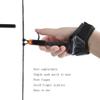 AMEYXGS Archery Bow Release Aids Youth Bow Release Trigger Quick Release Wrist Release Adjustable Nylon Strap for Right Left Handed Children Junior Kids (Pink) view 4
