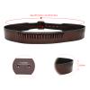 TOURBON .17 HMR .22 LR Rimfire Cartridge Belt 20 Rounds Genuine Leather Pistol Bullet Bandolier view 3