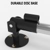 DYK&NX Corner T-bar Row Landmine Grappler Platform, 25mm an 50 mm T Bar Row Landmine Attachment for Back Exercise, Core Training Attachments view 2