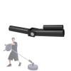 DYK&NX 360 Degree Rotation Barbell T Bar Row Attachment Plate, Adjustable Landmine Platform Insert for Olympic Barbell 2" Bar Rows & Lateral Raises view 1