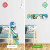 BiJun Skateboard Wall Mount, Snowboard Wall Mount Display, Acrylic Horizontal Skateboards Rack, Skateboard Storage Hanger (Transparent) view 4