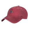 ASL I Love You Sign Language Unisex Adult Baseball Hat Sports Outdoor Cowboy Cap for Men and Women Snapback Red view 1