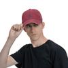 ASL I Love You Sign Language Unisex Adult Baseball Hat Sports Outdoor Cowboy Cap for Men and Women Snapback Red view 4