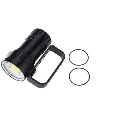 3.7V 28800Lm Diving Underwater Flashlight,Dive Lights,80m Depth Waterproof Diving Torch with Bracket Stand for Under Water Deep Sea Cave at Night, Dive Lights,3.7V 28800Lm Diving Underwater Flash