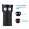 3.7V 28800Lm Diving Underwater Flashlight,Dive Lights,80m Depth Waterproof Diving Torch with Bracket Stand for Under Water Deep Sea Cave at Night, Dive Lights,3.7V 28800Lm Diving Underwater Flash view 4