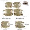 Tarnnetz Tactical Military Camo Knee Pads and Elbow Pads Set for Airsoft Paintball Hunting Army Skate Outdoor Sports view 3