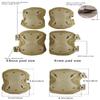 Tactical Military Camo Knee Pads and Elbow Pads Set for Airsoft Paintball Hunting Army Skate Outdoor Sports view 3