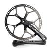 45T 47T 53T 56T 58T Single Speed Crankset Set 170mm Crankarms 130mm BCD for Folding Bikes Single Speed Bikes Track Road Bicycles Fixed Gear Bicycles (45T)