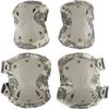 Tarnnetz Tactical Military Camo Knee Pads and Elbow Pads Set for Airsoft Paintball Hunting Army Skate Outdoor Sports view 1