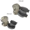 Tarnnetz Tactical Military Camo Knee Pads and Elbow Pads Set for Airsoft Paintball Hunting Army Skate Outdoor Sports view 4