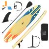 Paddle Board, SPORFIT Inflatable Paddle Boards Stand up Paddleboard(6" Thick) Extra Wide ISUP for Adults with All Skill Levels, Premium SUP Accessories|Adult & Youth Standing Boat view 1