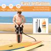 Paddle Board, SPORFIT Inflatable Paddle Boards Stand up Paddleboard(6" Thick) Extra Wide ISUP for Adults with All Skill Levels, Premium SUP Accessories|Adult & Youth Standing Boat view 4