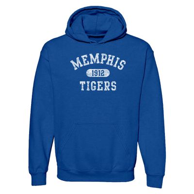 UGP Campus Apparel AH20 - Memphis Tigers Athletic Arch Hoodie - 3X-Large - Royal
