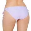 Hula Honey Swimwear Junior Lace Up Hipster Stripe Bottom Purple XS view 2