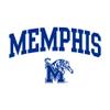 AL03 - Memphis Tigers Arch Logo Long Sleeve T Shirt - 3X-Large - White view 3